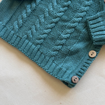 Conjunto hilo - Verde trenzado
