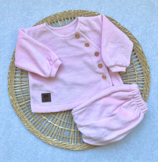 Conjunto plush - Rosa
